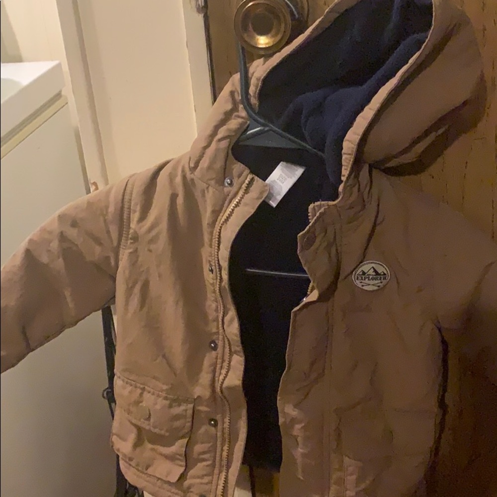 Kids Brown and Black Jacket